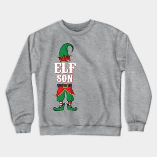 Elf Son - Matching Family Christmas Premium design Crewneck Sweatshirt